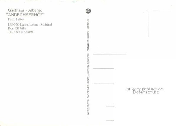Lajen Bozen Gasthaus Albergo Andechserhof Restauran – Bild 2