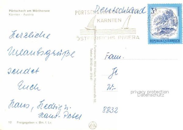 Poertschach Woerthersee Fliegeraufnahme – Bild 2
