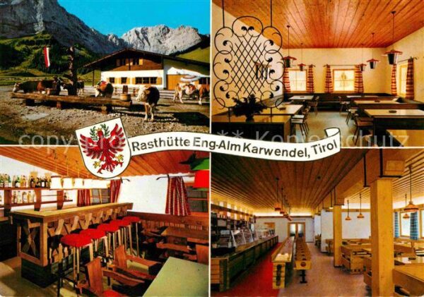 Eng Alm Rasthütte am Grossen Ahornboden Karwend