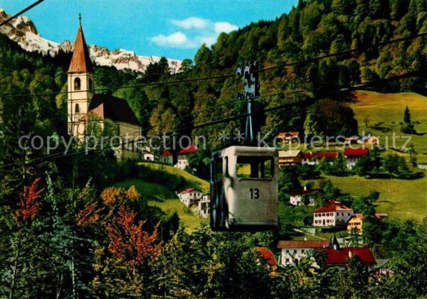 Duerrnberg Hallein Salzbergbahn Salzbergwerk Heilbad Kirch