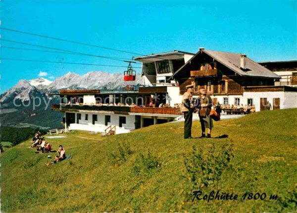 Seefeld Tirol Rosshütte Bergrestaurant Wettersteingeb