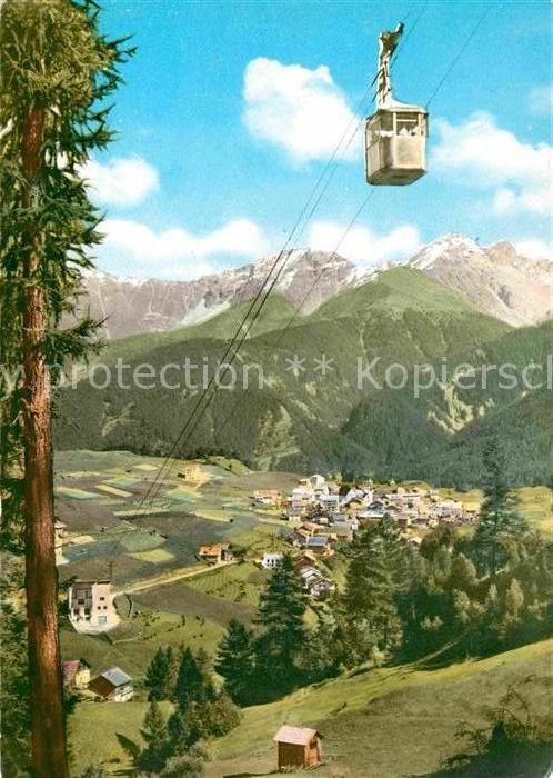Serfaus Tirol Seilbahn zum Kölnerhaus Oberinntal Alpe