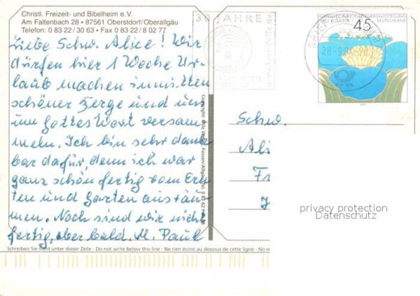 Oberstdorf Christliches Freizeit und Bibelheim Ber – Bild 2