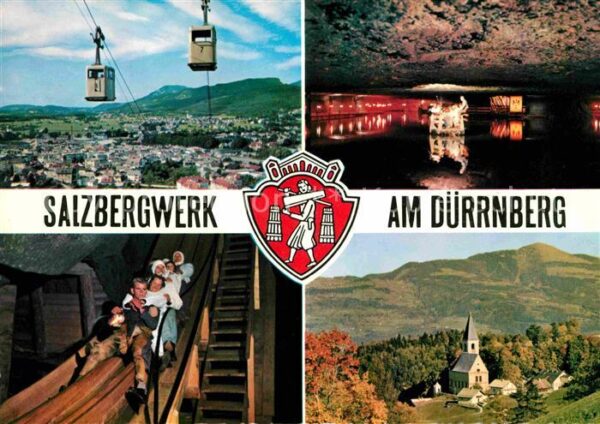 Hallein Salzbergwerk am Dürrnberg Bergbahn Kirc