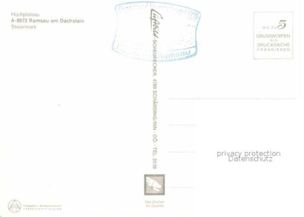 Ramsau Dachstein Steiermark Hochplateau Dachsteingebirge Fliegerauf – Bild 2