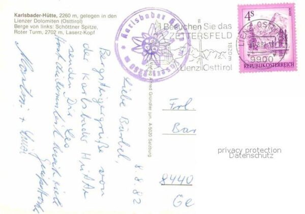 Karlsbader Huette Berghaus Lienzer Dolomiten – Bild 2