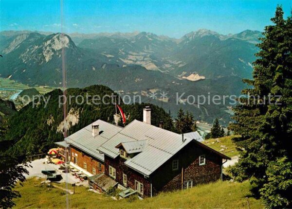 Vorderkaiserfeldenhuette am Fusse der Naunspitze Zahmer Kaiser I