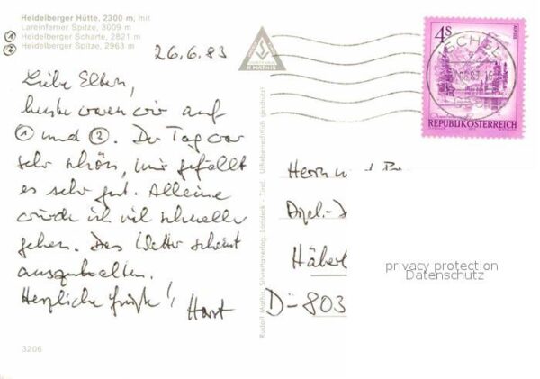 Heidelberger Huette Berghaus Alpenverein Silvretta – Bild 2