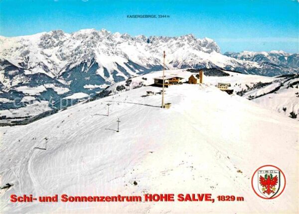 Hopfgarten Brixental Skizentrum Gipfelrestaurant Hohe Salve
