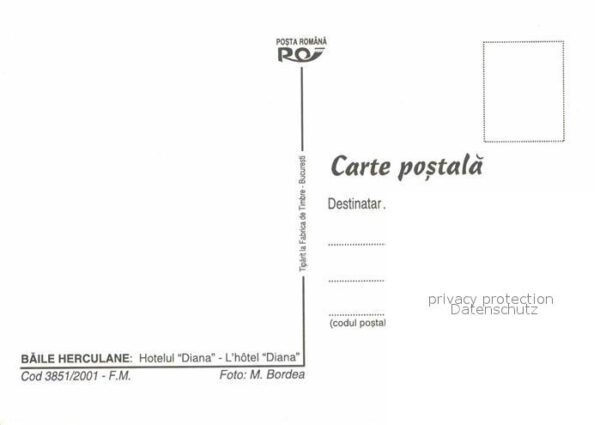 Baile Herculane Hotelul Diana – Bild 2