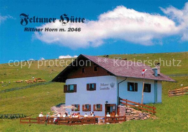 Barbian Jausenstation Feltuner Hütte Rittner Ho