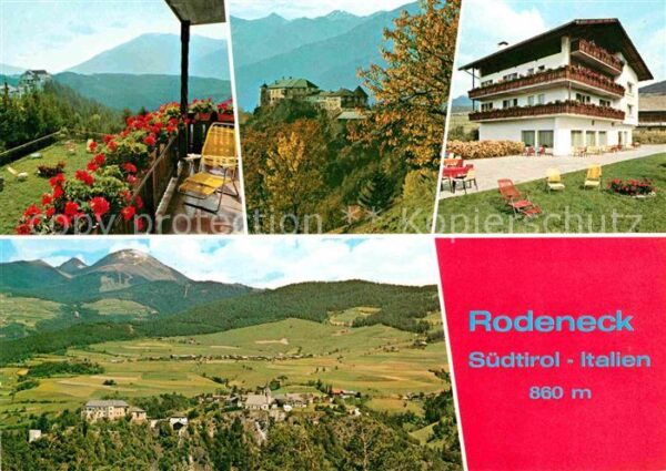 Rodeneck Italien Hotel Restaurant Rodenegger Hof Landsch