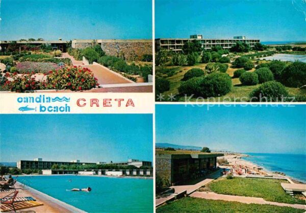 Candia Kreta Hotel Candia Beach Swimming Pool Strand
