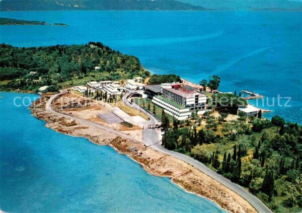 Kerkyra Kondokali Beach Hotelanlage Fliegeraufn