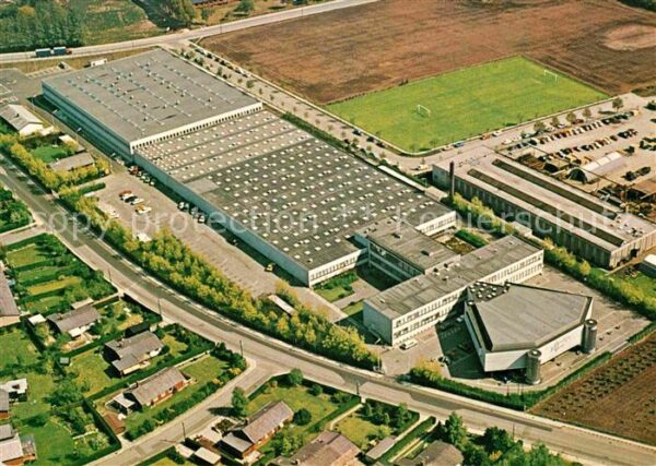 Glostrup Danish Fur Sales Fliegeraufnahme