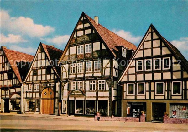 Bad Salzuflen Alte Bürgerhäuser Fachwerkhäuser
