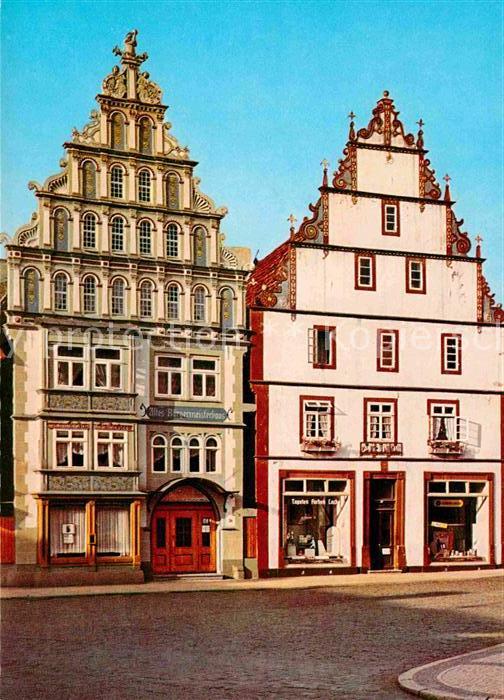 Bad Salzuflen Bürgermeisterhäuser am Markt Giebel