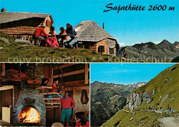 Praegraten Grossvenediger Anstieg über die Sajatmähder zur Sajath