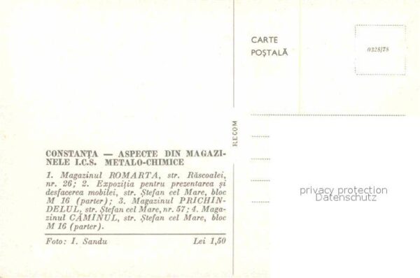 Constanta Magazinul Romarta – Bild 2