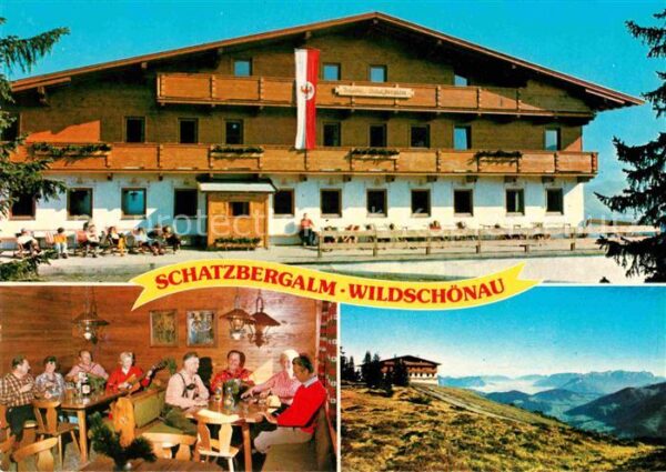 Thierbach Wildschoenau Ausflugsgasthof Schatzbergalm Alpenblic