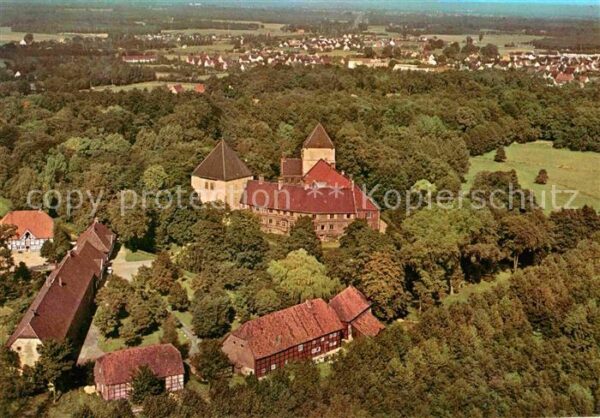 Rheda-Wiedenbrueck Schloss Rheda Fliegeraufnahme