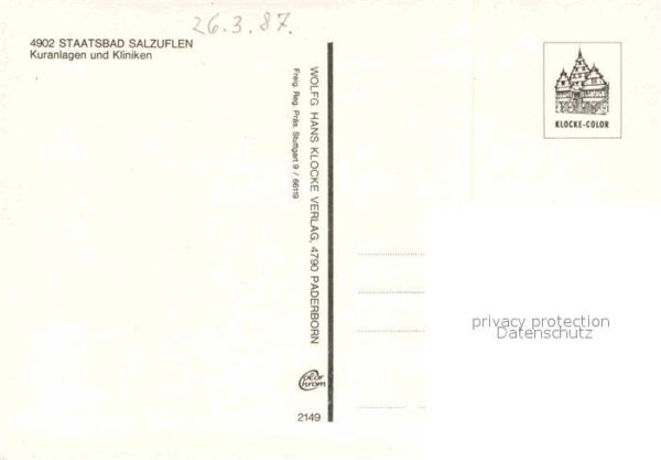 Bad Salzuflen Kuranlagen und Kliniken – Bild 2