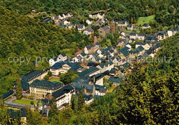 Bad Bertrich Ansicht vom Berg aus
