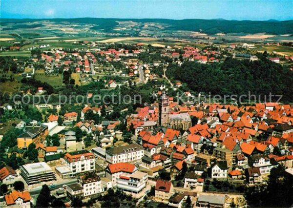 Bad Wildungen Fliegeraufnahme