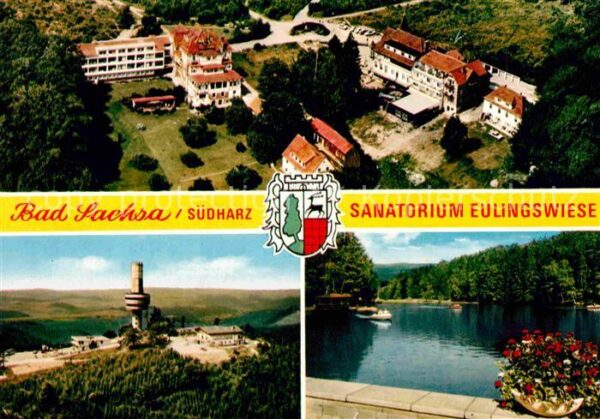 Bad Sachsa Harz Sanatorium Eulingswiese Aussichtsturm S