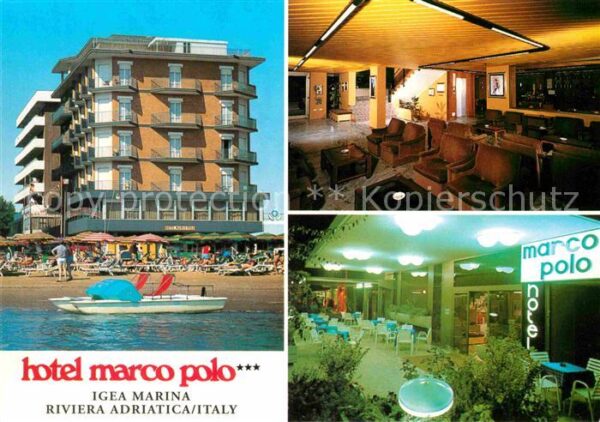 Igea Marina Hotel Restaurant Marco Polo Riviera Adr