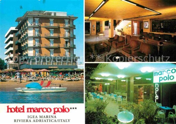 Igea Marina Hotel Restaurant Marco Polo Riviera Adr