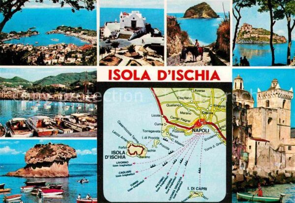 Isola d Ischia Hafenstädte der Insel
