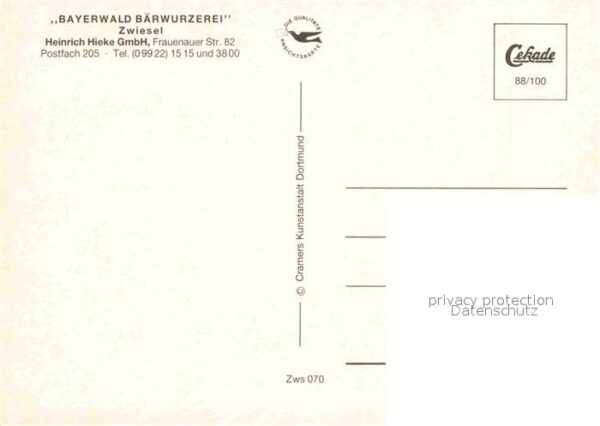 Zwiesel Niederbayern Bayerwald Bärwurzerei – Bild 2