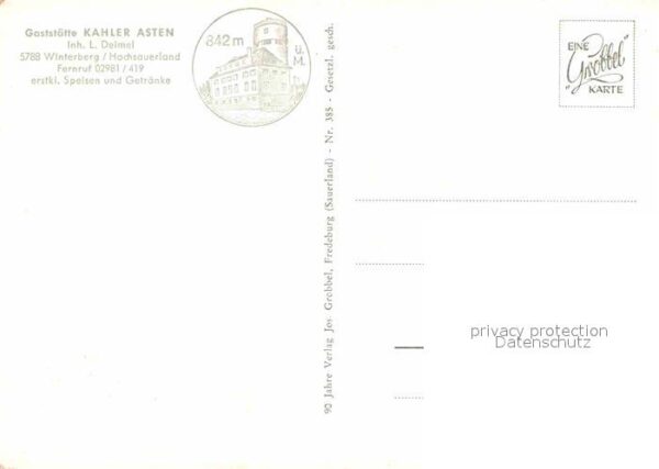 Winterberg Hochsauerland Restaurant Kahler Asten – Bild 2