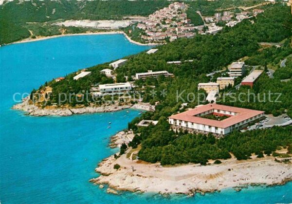 Rabac Kroatien Fliegeraufnahme