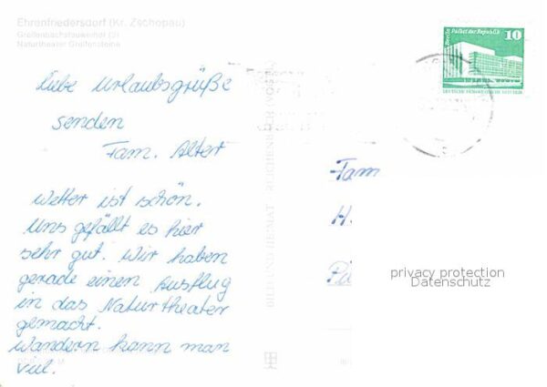 Ehrenfriedersdorf Erzgebirge am Greifenbachstauweiher Strand – Bild 2