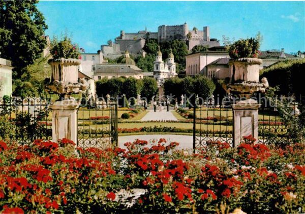 Salzburg Oesterreich Mirabellengartn