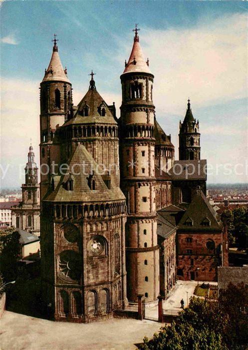 Worms Rhein Dom Westchor und Dreifaltigkeitskirche