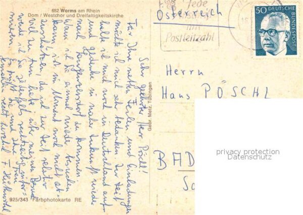 Worms Rhein Dom Westchor und Dreifaltigkeitskirche – Bild 2