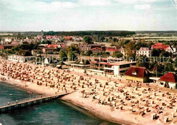 Dahme Ostseebad Fliegeraufnahme Strand
