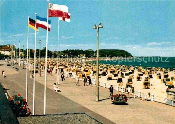 Travemuende Ostseebad Promenade Strand