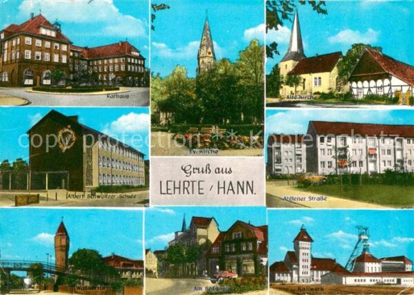 Lehrte Hannover Wasserturm Kaliwerk Ahltener-Strase