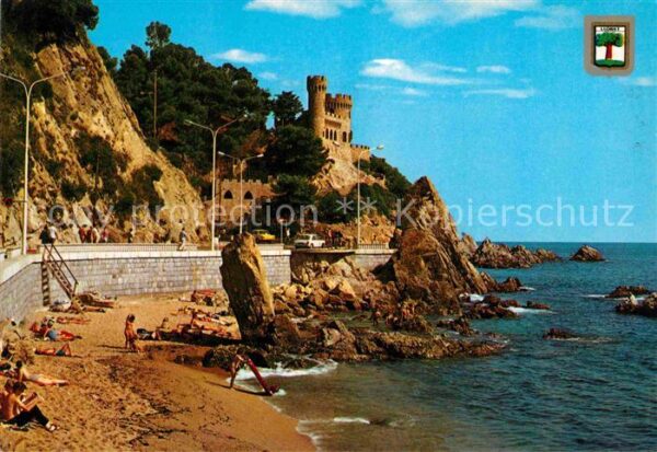 Lloret de Mar Castillo y Paseo Strand