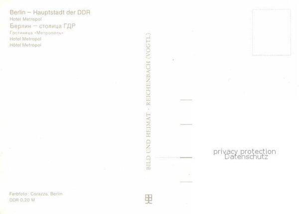 Berlin Hotel Metropol – Bild 2