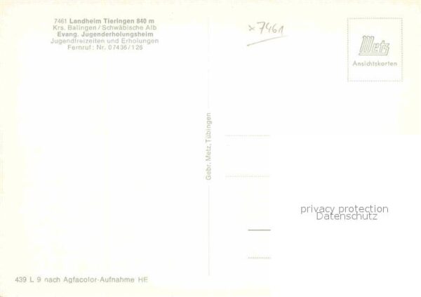 Tieringen Landheim Jugenderholungsheim – Bild 2