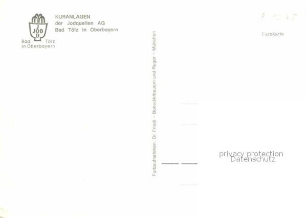 Bad Toelz Jodbad Kuranlagen – Bild 2