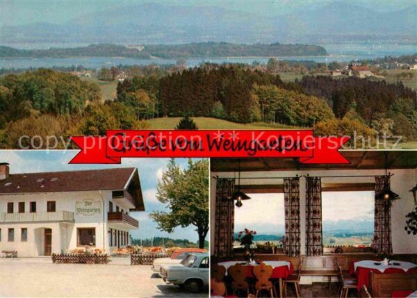Prien Chiemsee Gasthaus Pension Cafe Der Weingarten