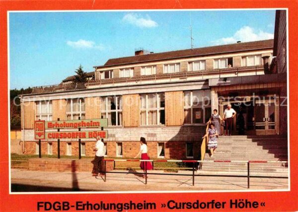 Cursdorf Erholungsheim Cursdofer Höhe