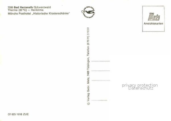 Bad Herrenalb Mönchs Posthotel Klosterschänke – Bild 2
