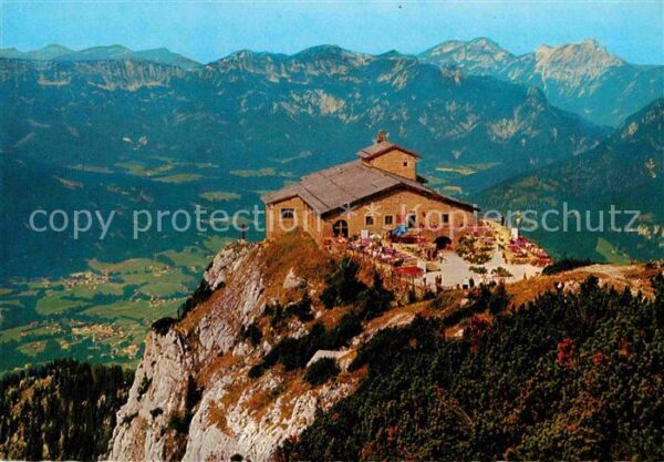 Kehlsteinhaus mit Lattengebirge Zwiesel und Staufen
